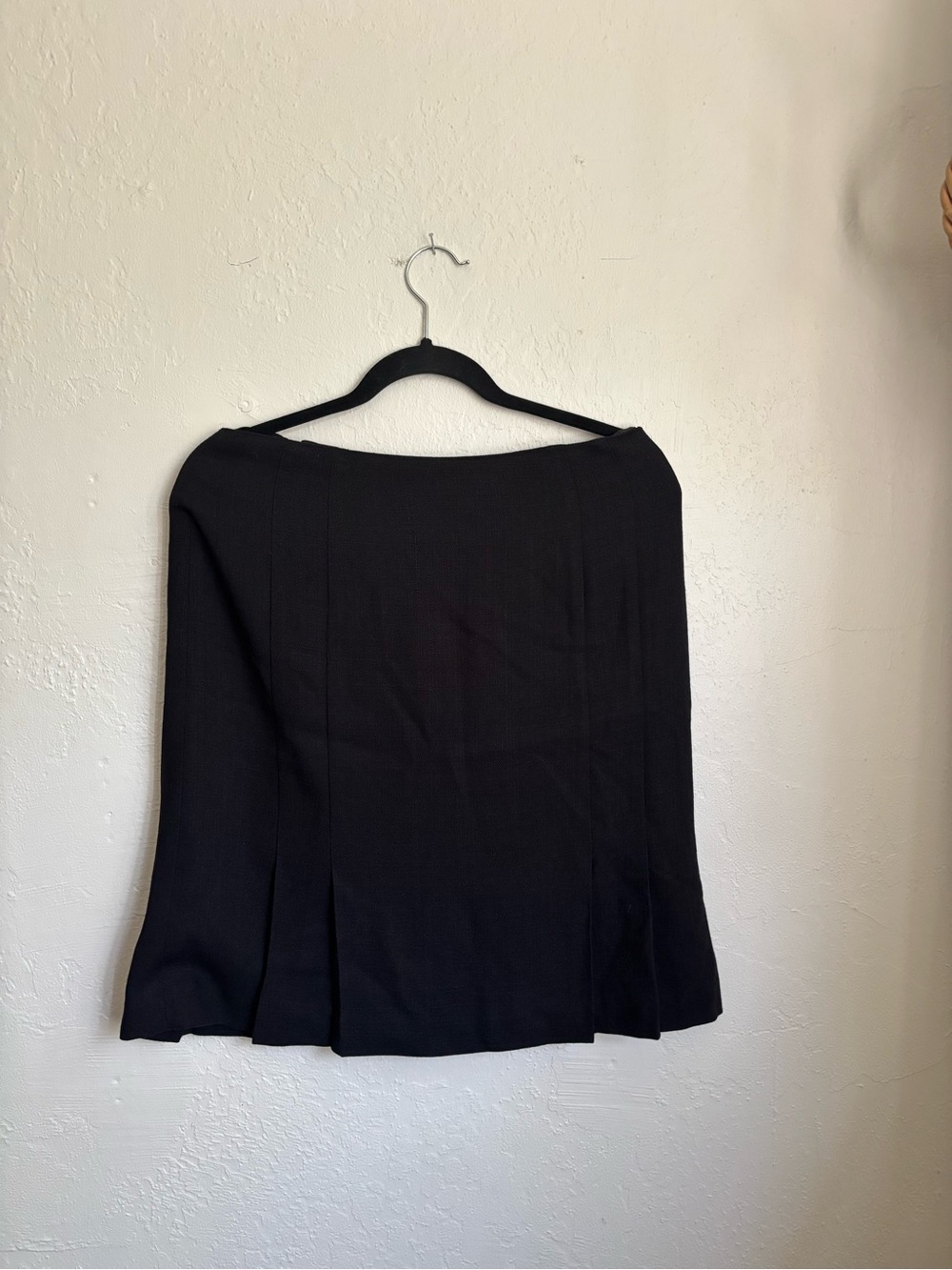 Ann Taylor Black Skirt with Panels